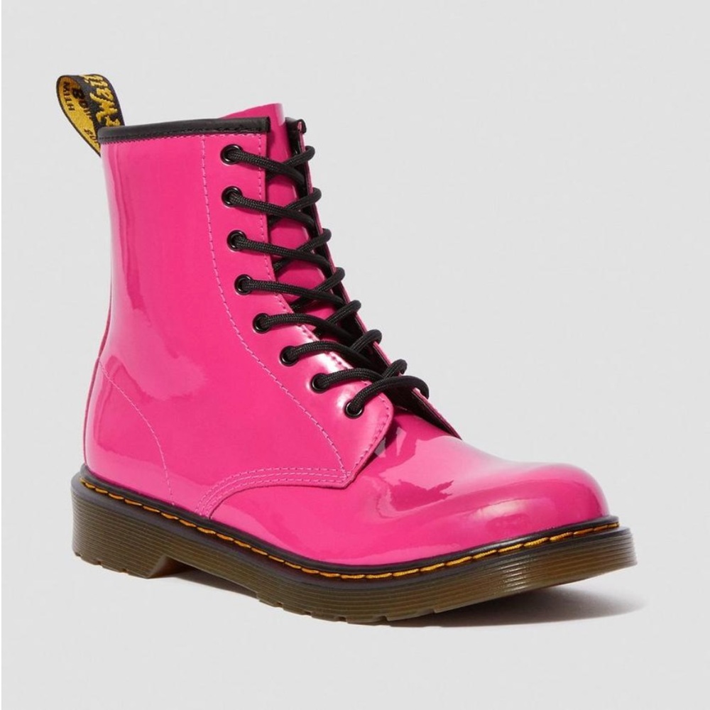 Dr. Marten’s 1460 8-Eye Hot Pink Patent Boots